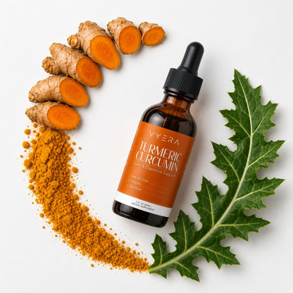 VYERA Turmeric Curcumin Drops